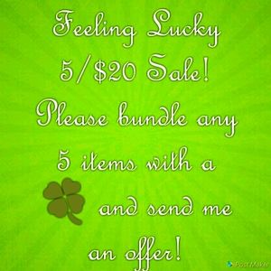 🍀 5/$20 Sale 🍀